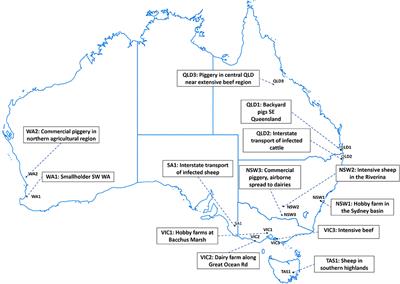 A Simulation Study of the Use of Vaccination to Control Foot-and-Mouth Disease Outbreaks Across Australia